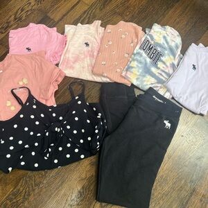 Girls Abercrombie set size 9/10 and 11/12